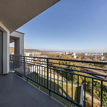 Skylineview - Modern & Free Parking Apartament Bratysława