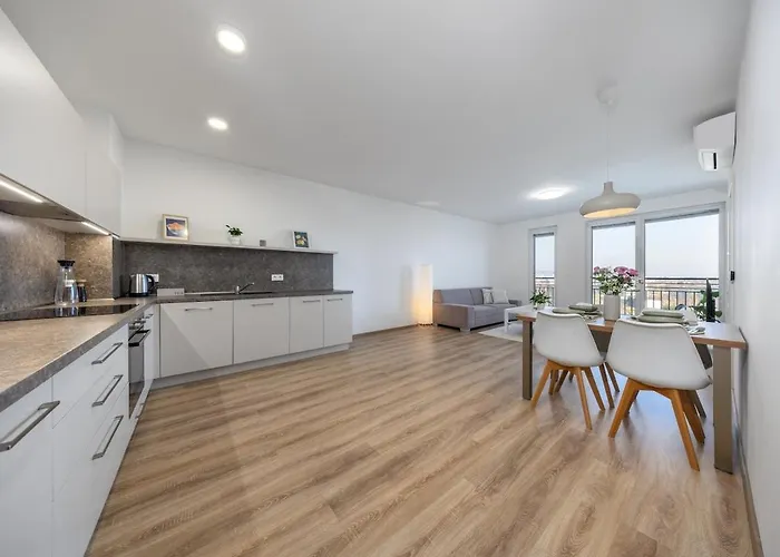 Appartement Skylineview - Modern & Free Parking
